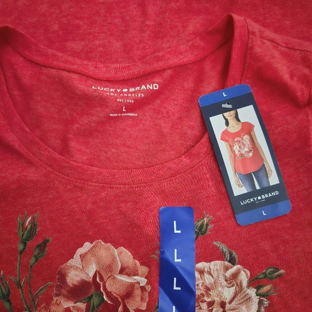 NWT Lucky Brand sz large shirt - Picture 3 of 4